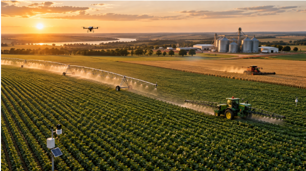 Inteligência artificial na agricultura: como a tecnologia está transformando o campo e a gestão